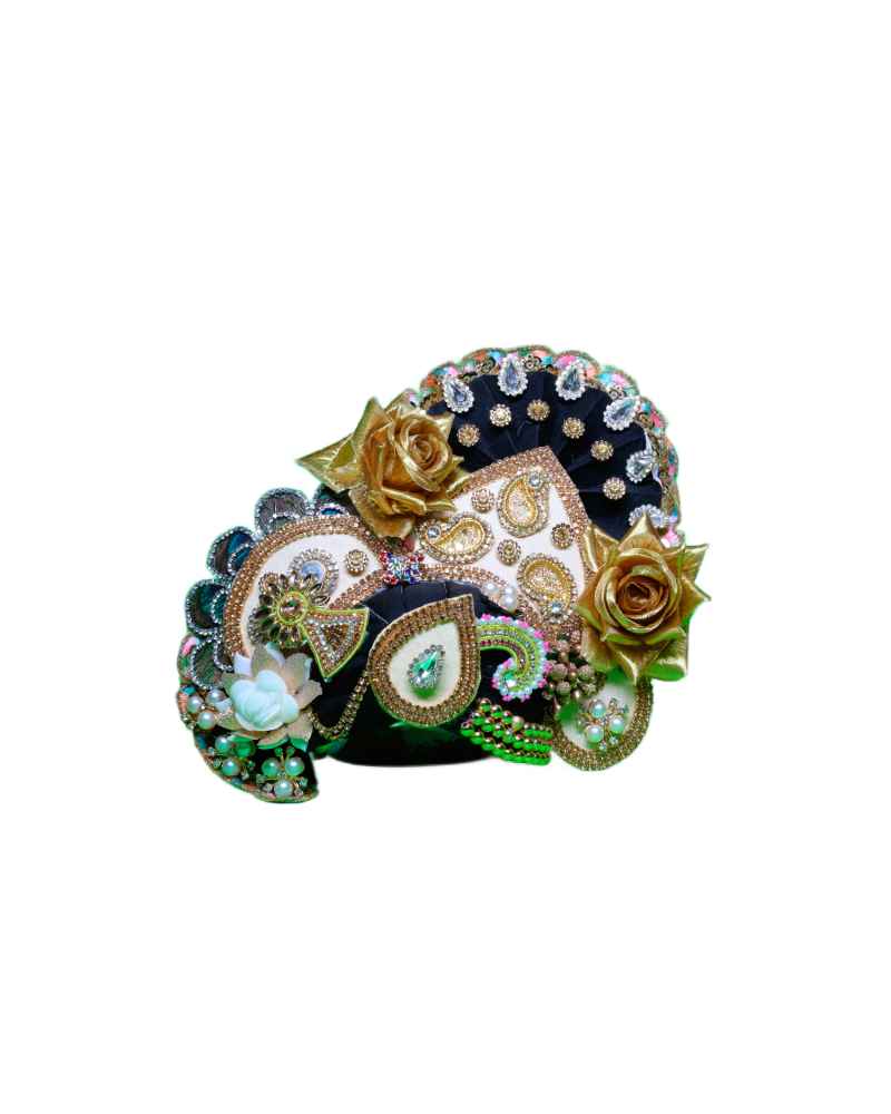 Traditional Handmade Laddu Gopal Pugree Design
