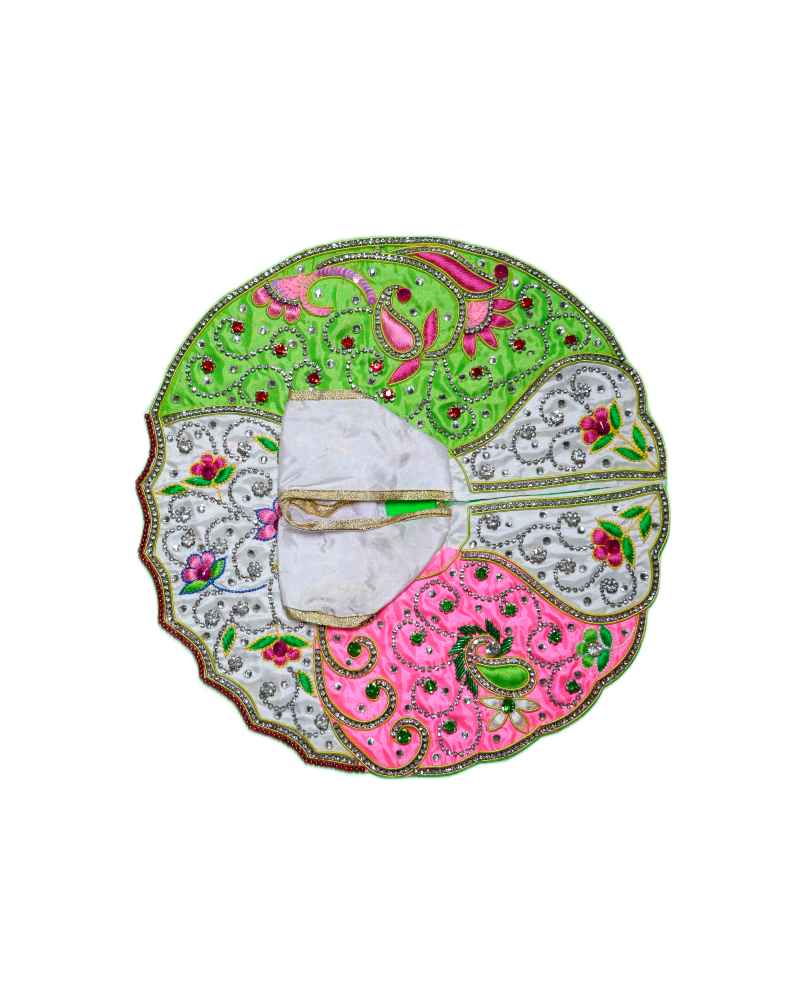 Multicolor Laddu Gopal Dress With Embroidery