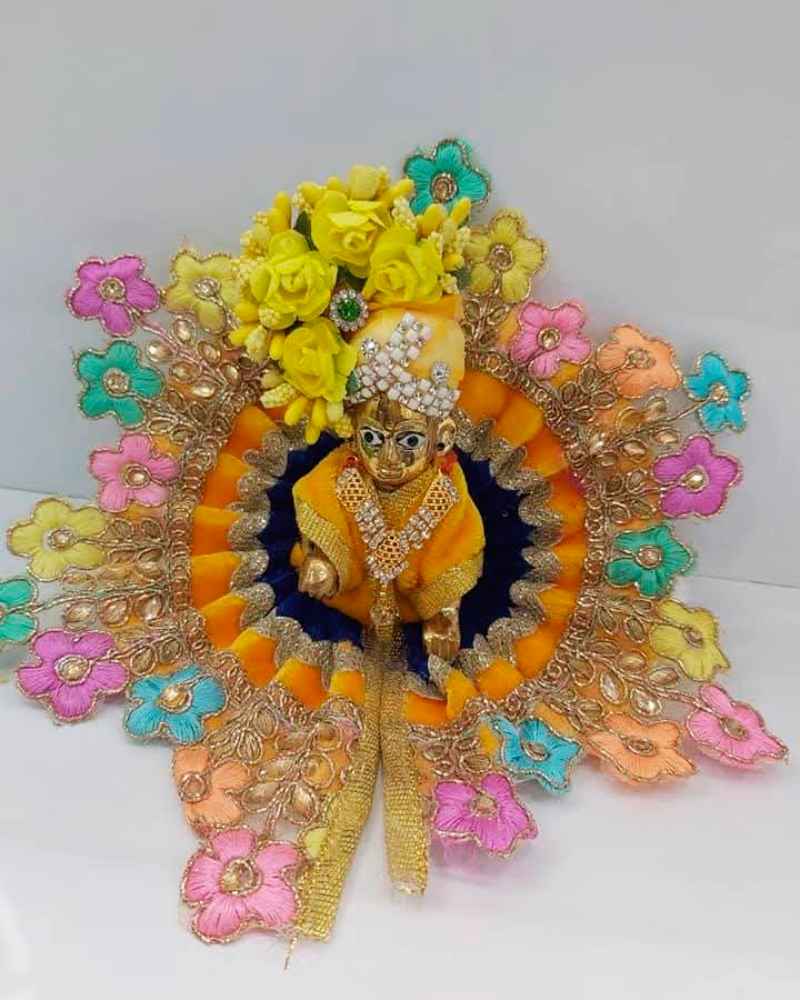 Gopal Ji Dress Made Of Silk Cloth For Idol Dress