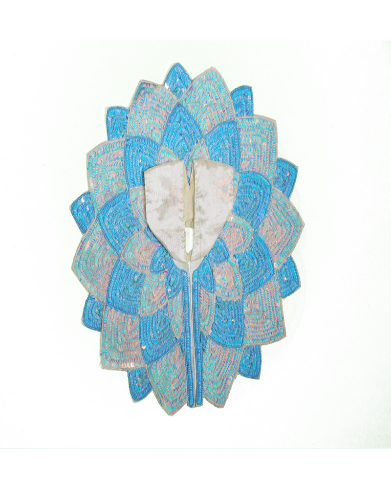 Unique Bal Gopal Dress Lotus Petal Style With Sequin Embellishments