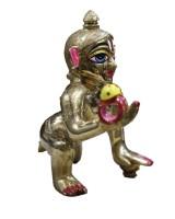 Laddo gopal in asth dhatu normal shringar
