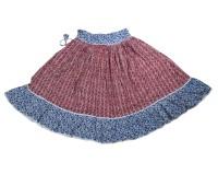 Special Indulekha Sakhi Ji Flared Printed Gopi Dress, Available in 2 Shades Red & Blue