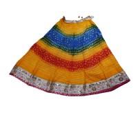 Premium Bandhej Gopi Dress in multi color