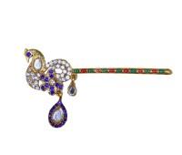 Beautiful Peacock Multicolor bansuri for laddo gopal ji 