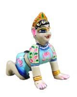 Radha Rani in asth dhatu with body skin paint