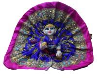 laddo gopal dress for winter in pink blue and yellow