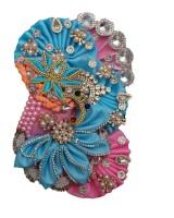 Pagdi For laddo gopal in pink blue, blue pink , red yellow