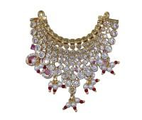 Beautiful AD stone mala for radhakrishna, laddo gopal 