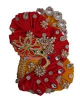 Pagdi For laddo gopal in pink blue, blue pink , red yellow