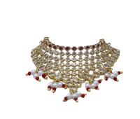 Beautiful AD stone mala for radhakrishna, laddo gopal 