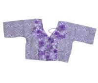 Special Chitra Sakhi Gopi Dress With Floral in Purple colour with 7-Meter Flare