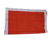Beautiful Lotus & Cow Print Gopi Dress in an elegant White & Orange combination.