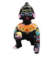 Brass Laddu Gopal Idol in Black Colour 12 inch, Bal Gopal Idol, Little Krishna Idol, Makhan Chor Idol, Krishna Idol 12 inches