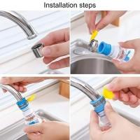 Flexible Faucet Extension Pipe with Bottle Adapter | Kitchen Tap Nozzle