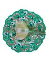 Embroidered Multi-Color Krishna Idol Dress Bal Gopal Poshak With Zari & Beads