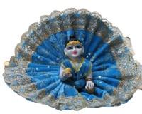 laddo gopal poshak for winter in royal blue and sky blue