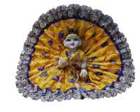 laddo gopal dress for winter in pink blue and yellow