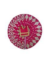 Designer Pink Laddu Gopal Dress with Intricate Handwork