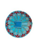 Designer Sky Blue Laddu Gopal Poshak Fancy Style