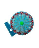Designer Sky Blue Laddu Gopal Poshak Fancy Style