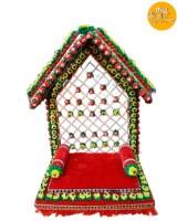 Laddu Gopal Ji Singhasan Hut Style