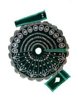 Green Velvet Laddu Gopal Dress with Heavy Embroidery