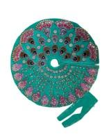 Elegant Blue Laddu Gopal Dress with Pearl Stone Embellishment