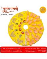Basant Panchami Special Outfit Dress Laddu Gopal ji Beautiful Designer Dress