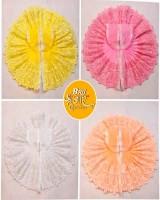 Pure Cotton and Net Mix Daily Use Dress for Laddu Gopal Ji Yellow