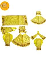 Radha Krishna Dress Set with Accessories