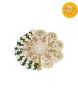 Laddu Gopal White Designer Dress