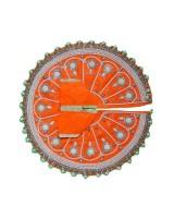 Beautiful Design Orange Laddu Gopal Dress