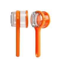 2-in-1 Vegetable Peeler with Container | Plastic Kitchen Peeler | Fruit & Vegetable Peeling Tool