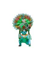 Traditional Ethnic Pugree Crown for Laddu Gopal