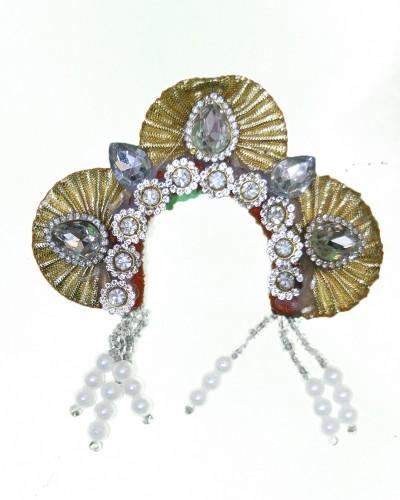 Chandrika For Radha Rani In Golden Clour