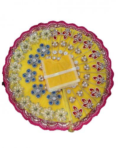 Beautyful Laddo Gopal Dress In Yellow Colour