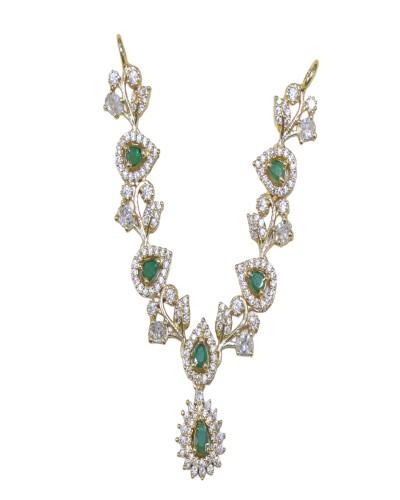 AD mala for laddo gopal , radhakrishna in green 