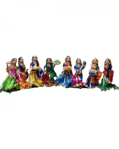 8 Sakhi Of Radha Rani 