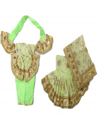 Radha Krishan Dress In Green 