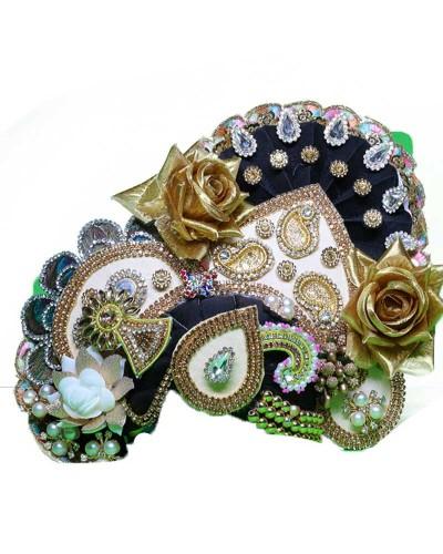 Traditional Handmade Laddu Gopal Pugree Design