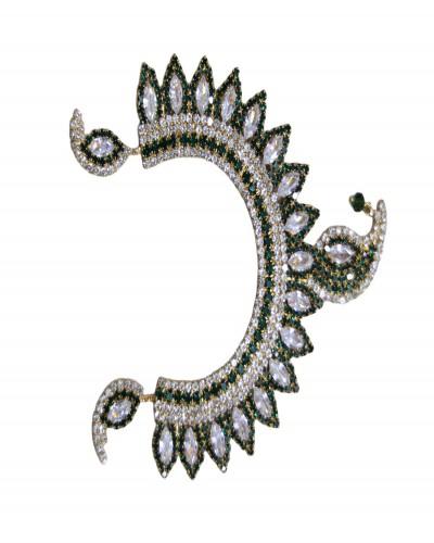 Chandrika For Radha Rani In Green Colour in Pune