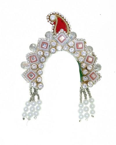 Adjustable Chandrika For Radha Rani Made With Stone 