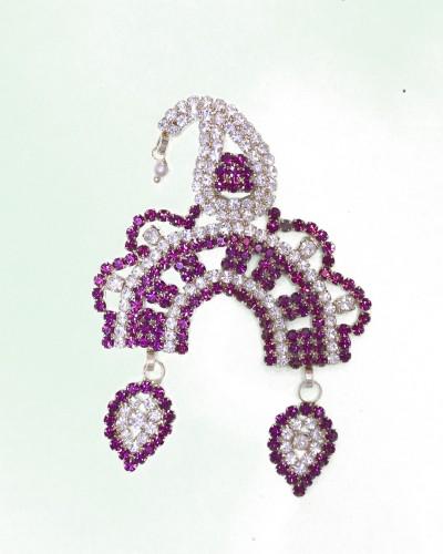 Chandrika For Radha Rani In Red, Rani
