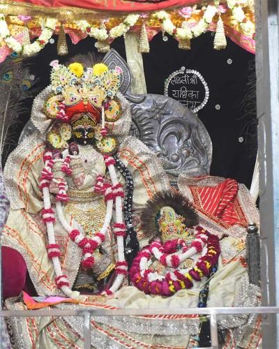 Buy Gem Studded Crown Poshak for Radhaballav Ji Idol