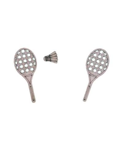 Classic Wooden Badminton Racket Set With Shuttlecock