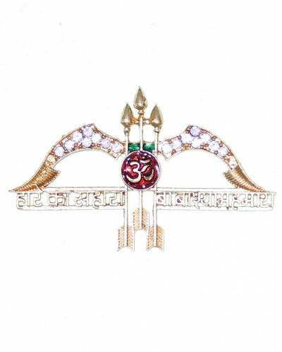 Divine Om Bow & Arrow Ornament For God Idols