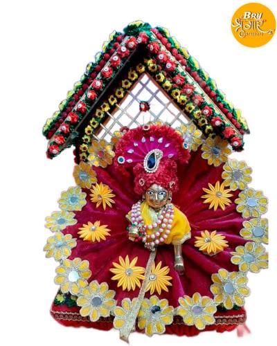Phool Bangla And Singhasan For Laddu Gopal