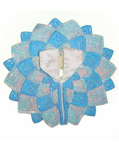 Unique Bal Gopal Dress Lotus Petal Style With Sequin Embellishments