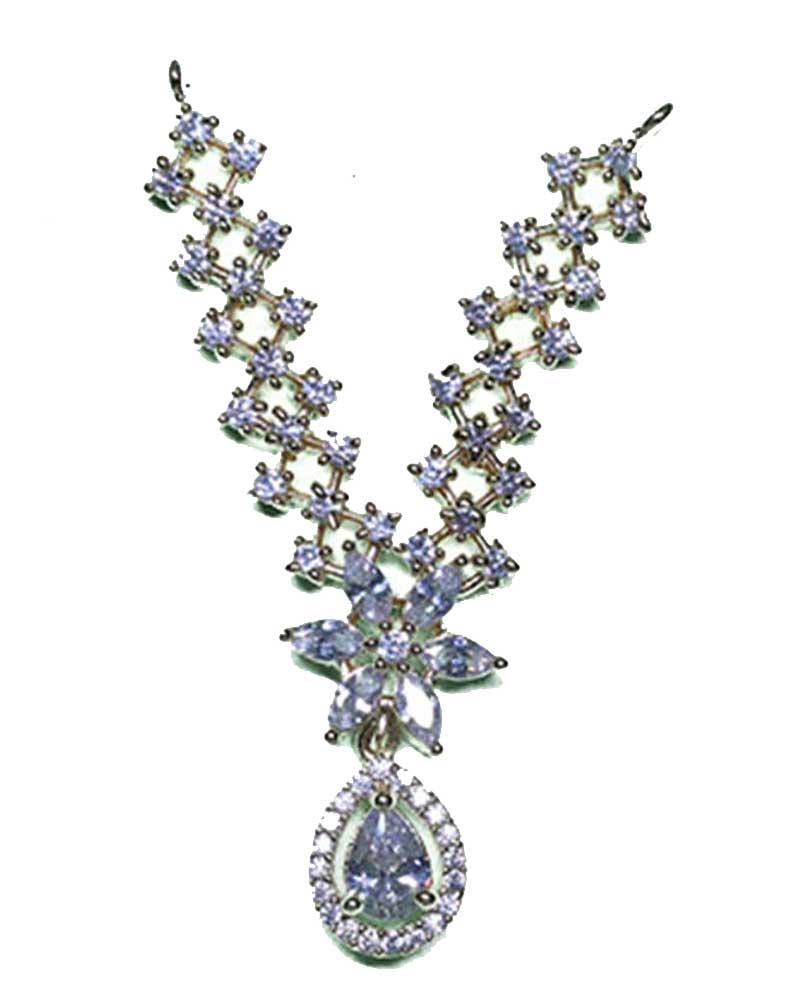 Elegant Y-Shaped Glistening Adornment Sparkling Crystal Piece Elegant Y-Shaped Glistening Adornment Sparkling Crystal Piece
