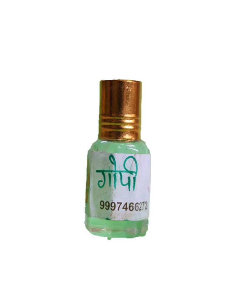 Gopi Attar Pure Alcohol-Free Fragrance Oil For Divine Devotion & Sweet Aura Gopi Attar Pure Alcohol-Free Fragrance Oil For Divine Devotion & Sweet Aura